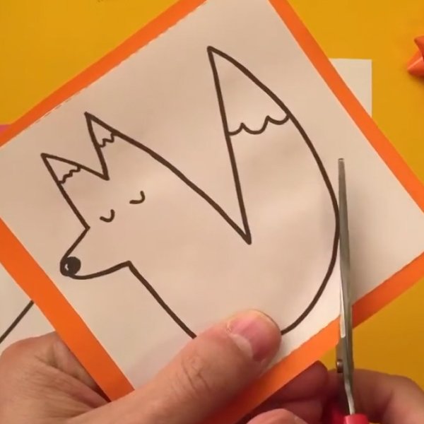 Cut out the shapes - Step 4 of 10