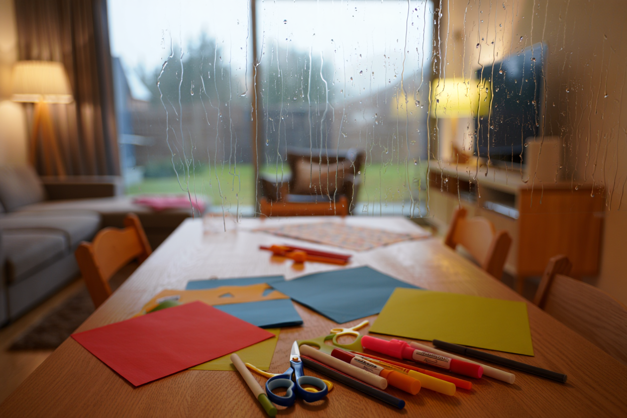 Rainy Day Activities for Kids — Indoor Crafts That Build Real Skills